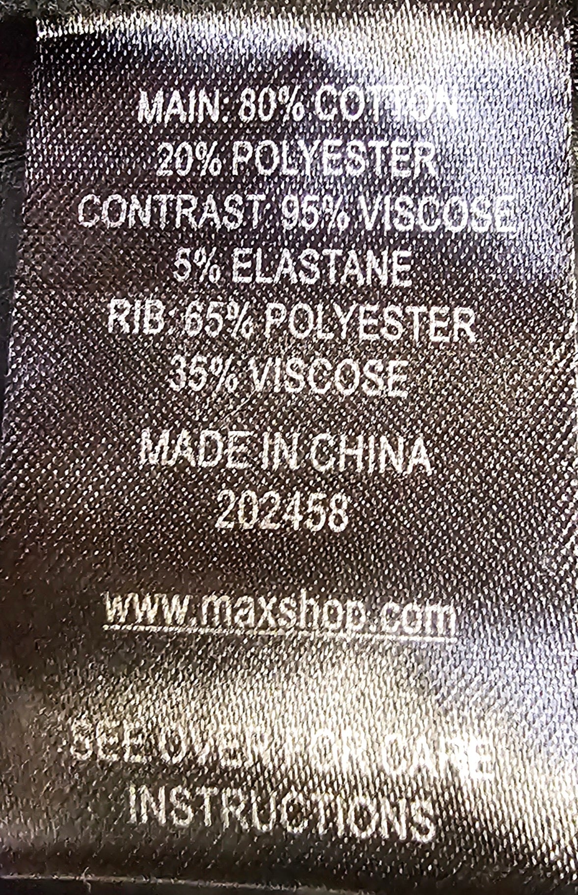 Max Long Sleeve Black Blouse - S image 4