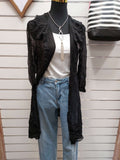 Merric Lace Black Cardigan - 14 image 0