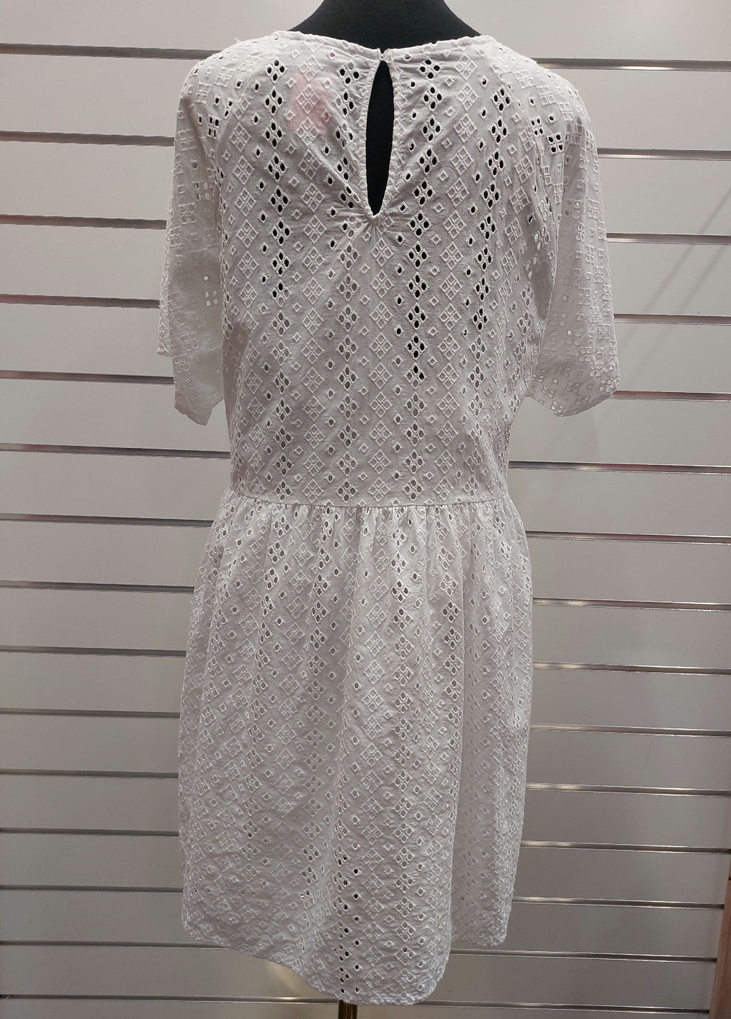 Zest White Embroidered Dress - 16 image 2