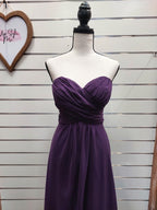 Purple Strapless Gown - 10 image 1