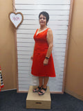 Red Satin Dress - 18 image 0