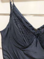 Navy Lace Bodice Dress - 8 image 1