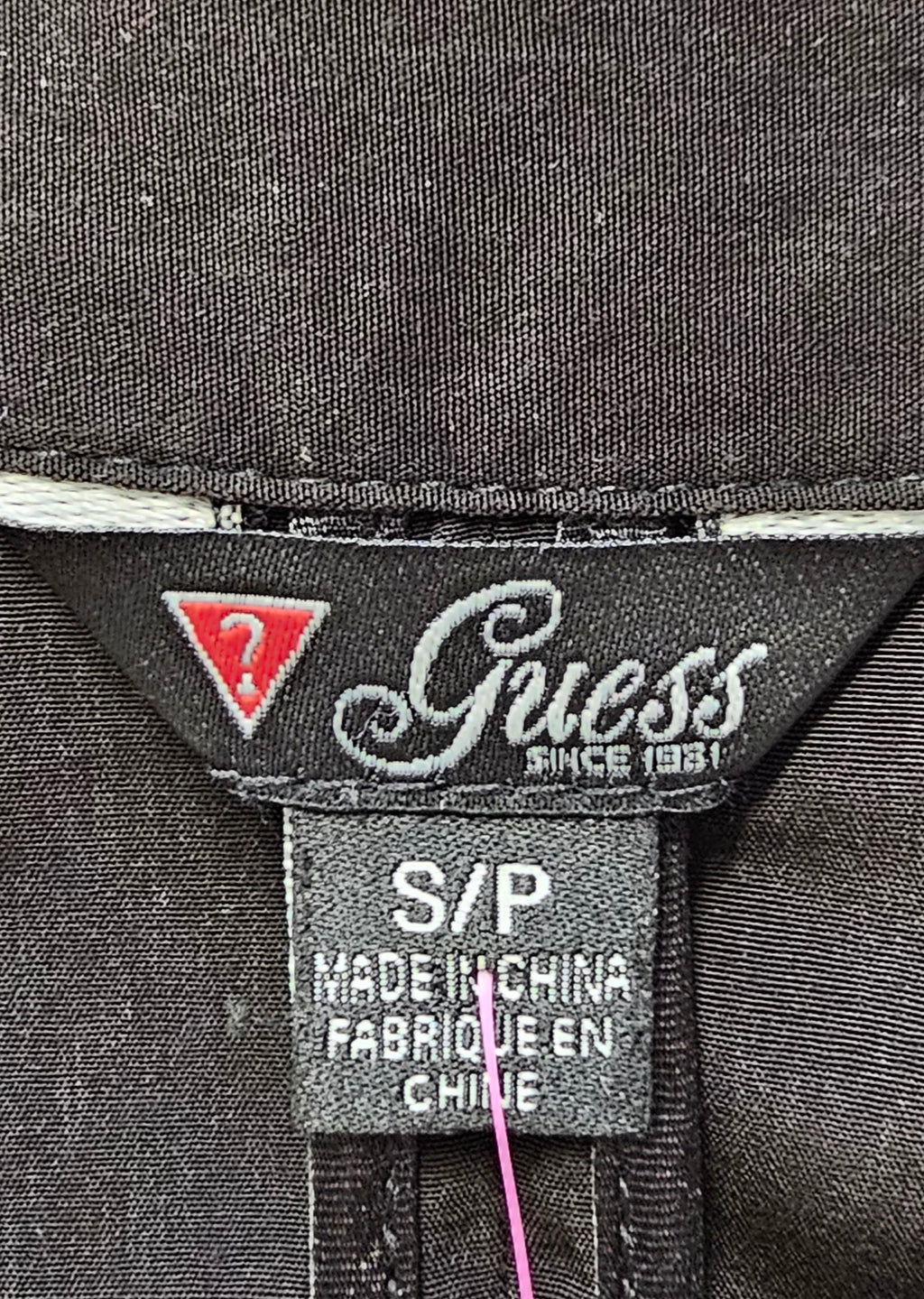 Guess Black Jacket 3/4 Sleeve - S image 4