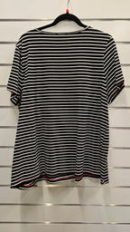 K+K Black And White Tunic - L image 1