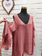 City Chic Chiffon Blouse - XS/16 image 0