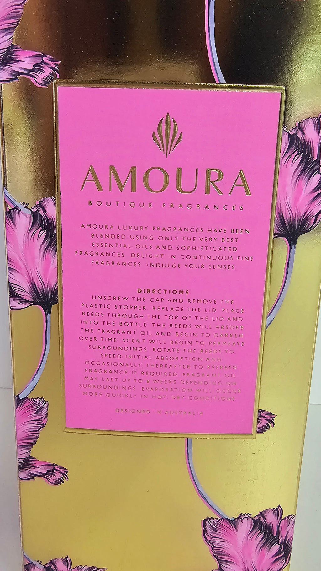 Amoura Luxury Fragrance Diffuser – 200ml image 1