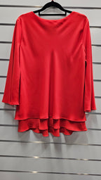 Frank Lyman 3/4 Sleeve Blouse Dark Orange - 8 image 1