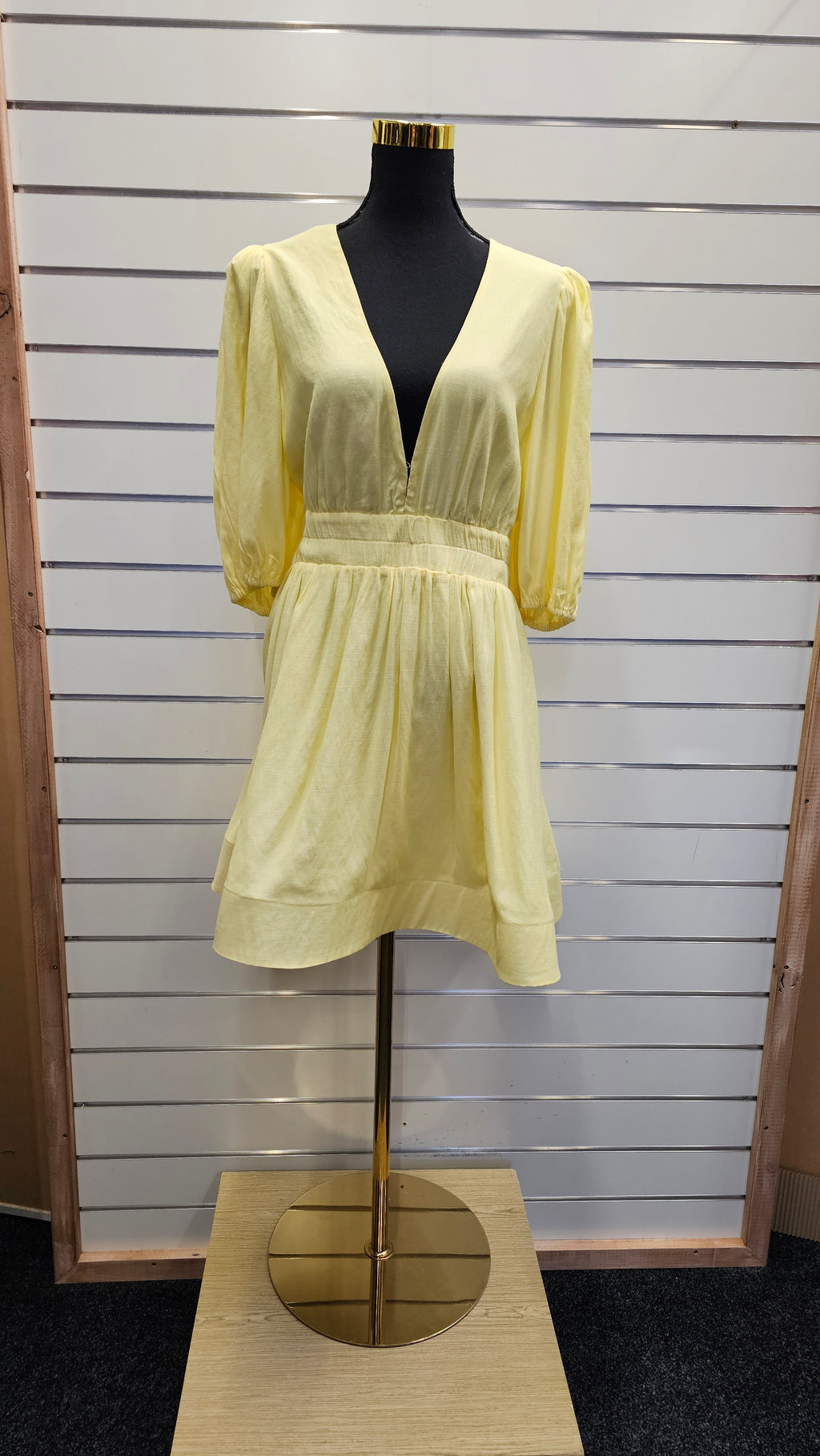 Billy J Yellow Midi Dress - 18 image 0