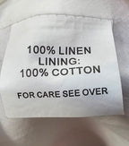 Sandra Steiner White 100% Linen Skirt - 20 image 3