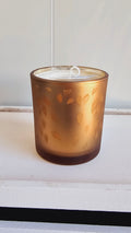 Gold Glass Candle image 0