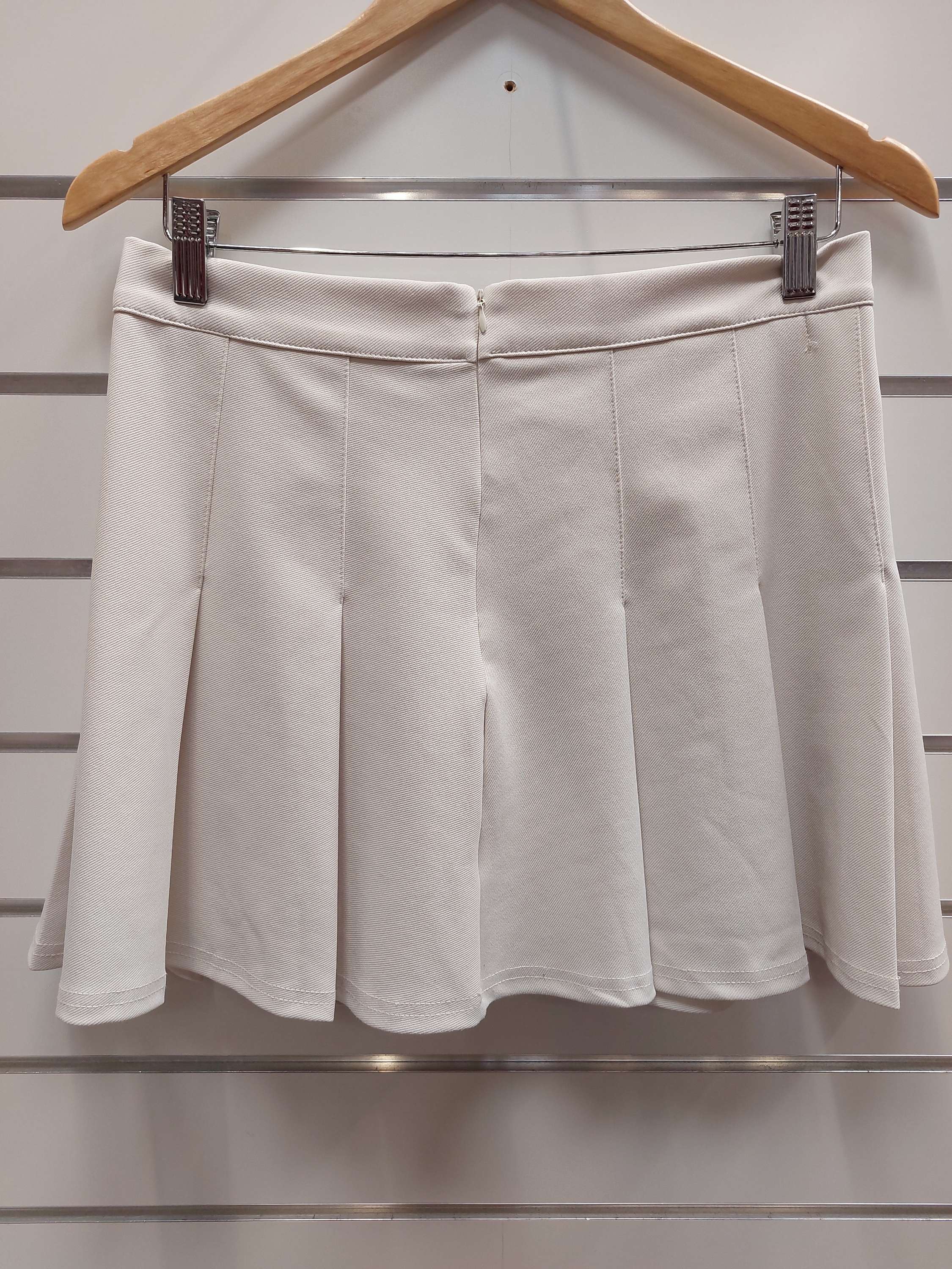 White Pleated Skirt - 12 image 1