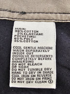 Verge 3/4 Black Pants With Beige Stitching - 18 image 5