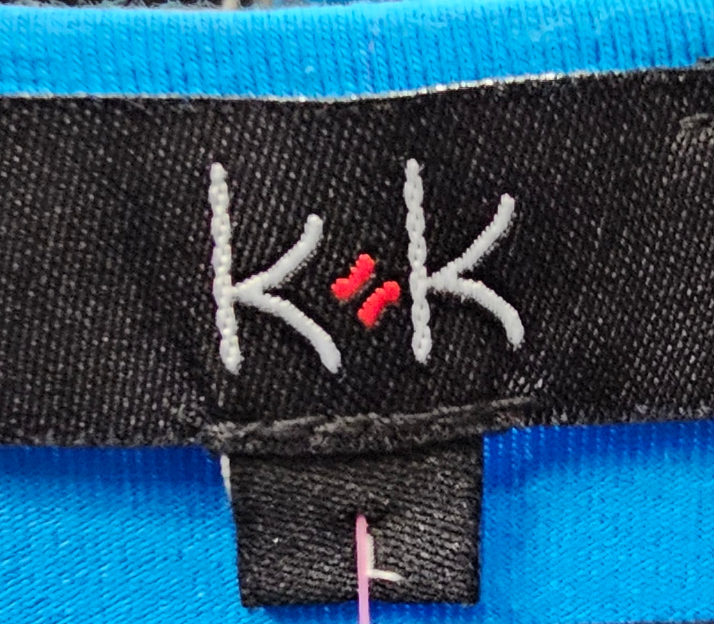 K+K Blue Tunic 95% Viscose - L image 2