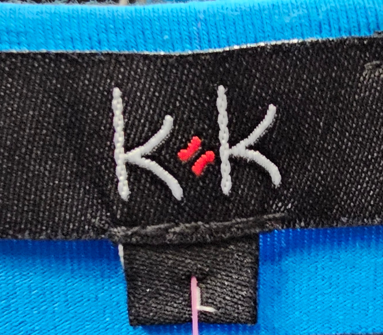 K+K Blue Tunic 95% Viscose - L image 2