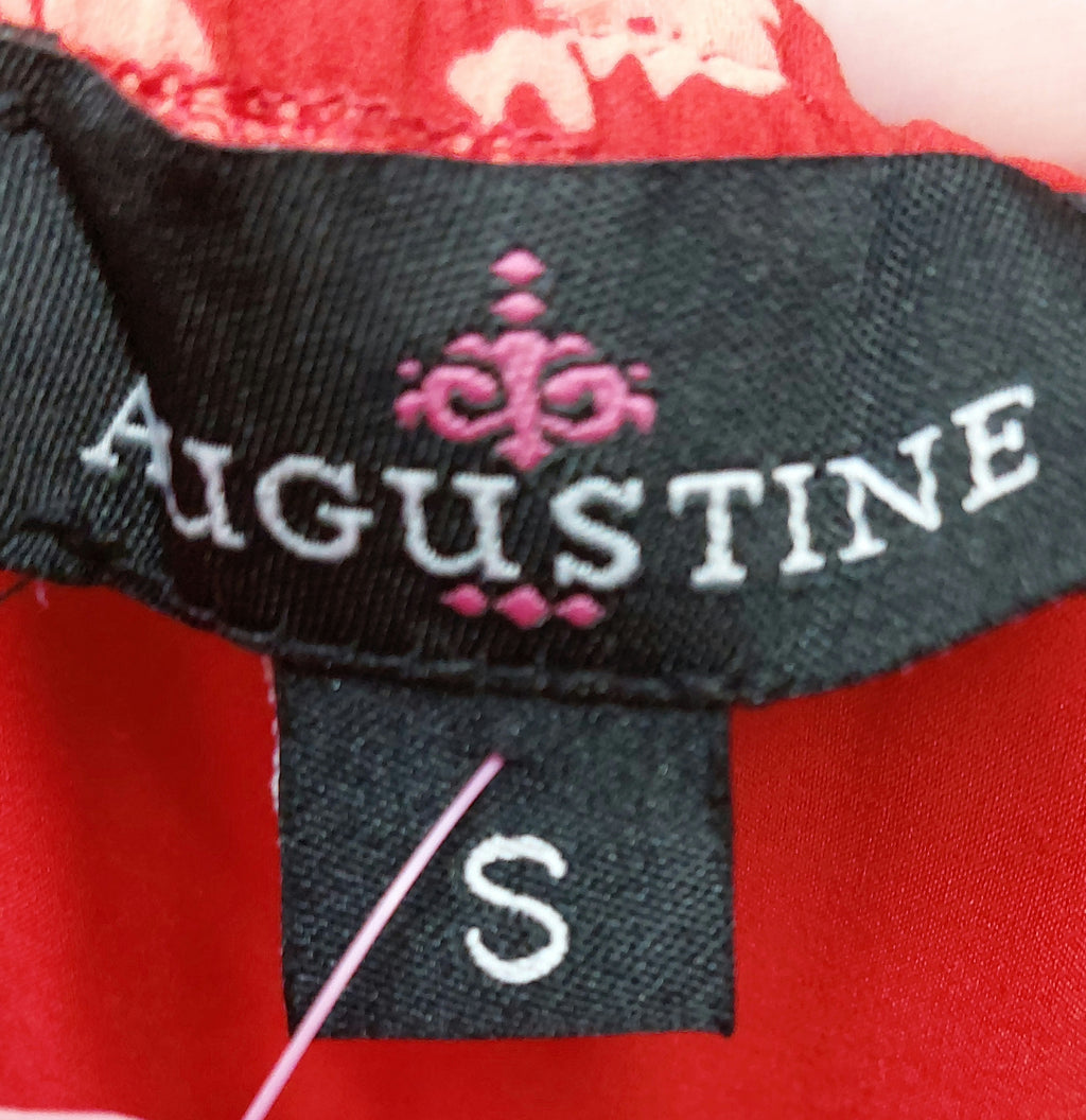 Augustine Red/Orange Maxi Dress - S image 3
