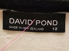 David Pond Black And White Cardigan Viscose Blend - 12 image 3