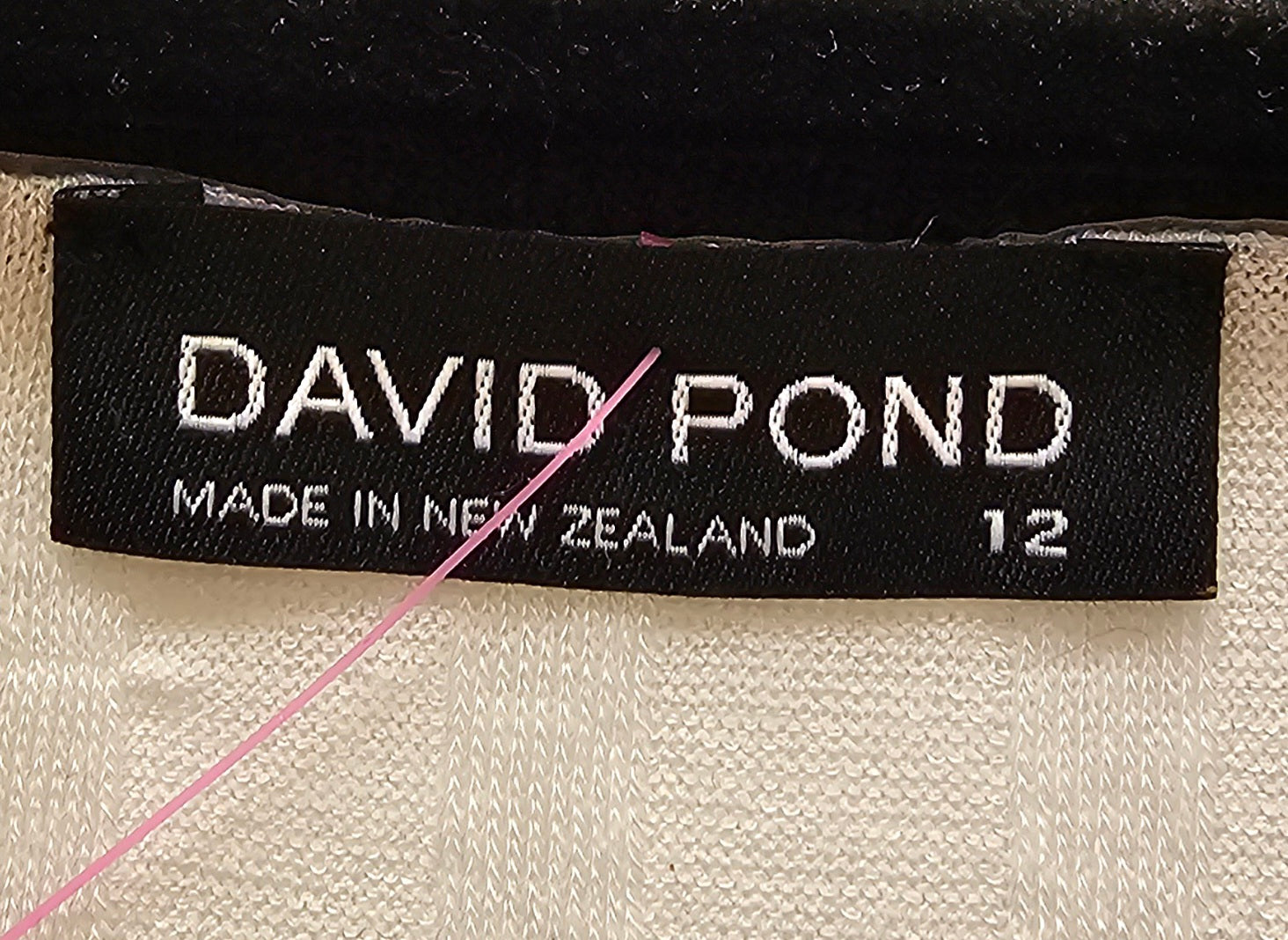 David Pond Black And White Cardigan Viscose Blend - 12 image 3