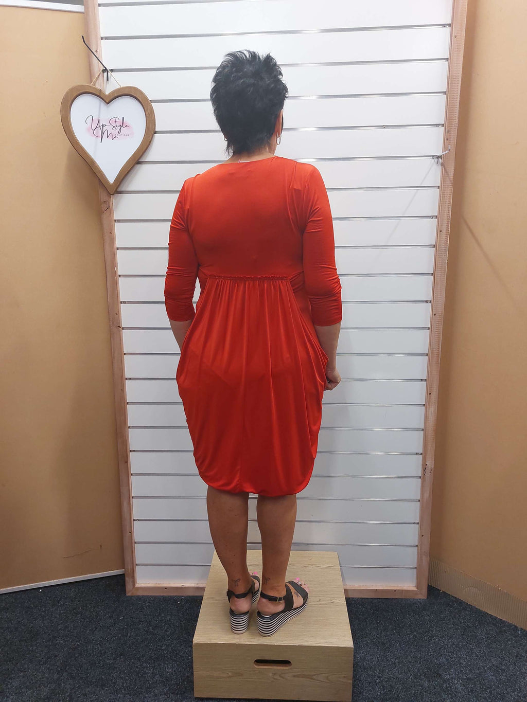 Joanna Morgan Red Dress - L image 1