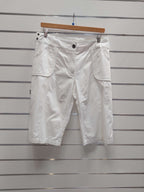 Maya 3/4 white cotton pants - 18 image 0
