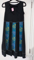 Yaks N Yeti's Black Sleeveless Dress -M