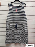 Black And White Summer Dress -16