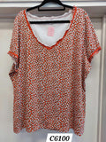 Coral Short Sleeve Shirt - 3XL