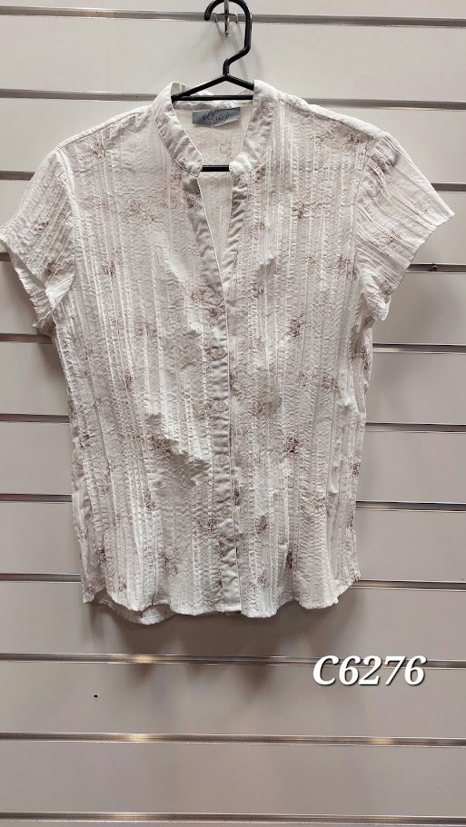 Ella J Embroidered Blouse - 12
