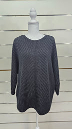 Zest Dark Grey Cotton Jersey L