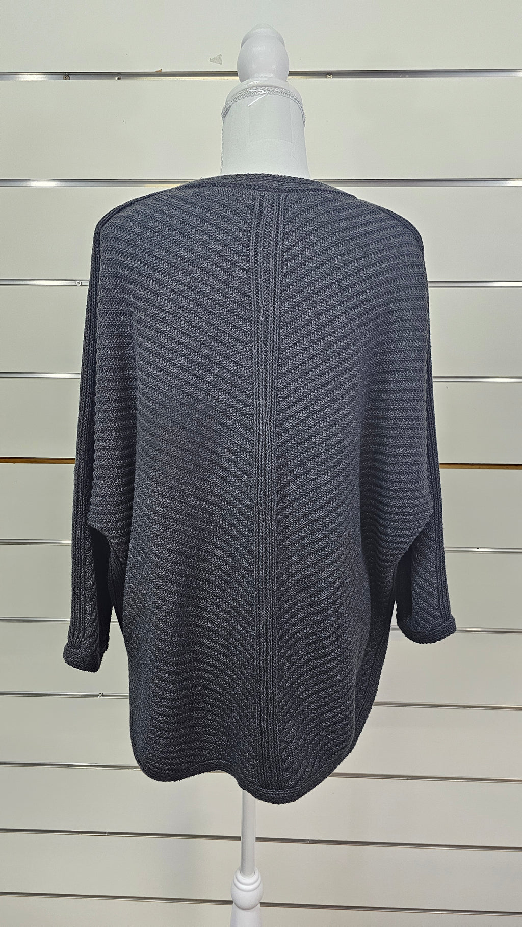 Zest Dark Grey Cotton Jersey L