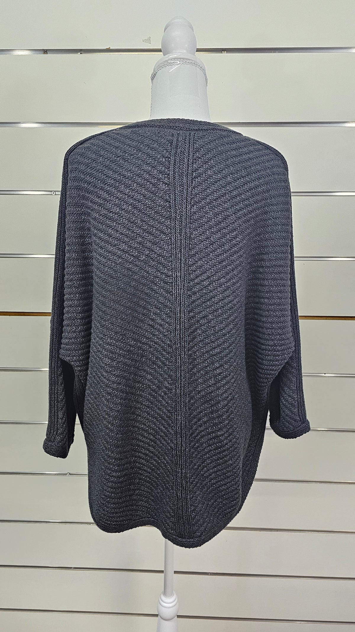 Zest Dark Grey Cotton Jersey L