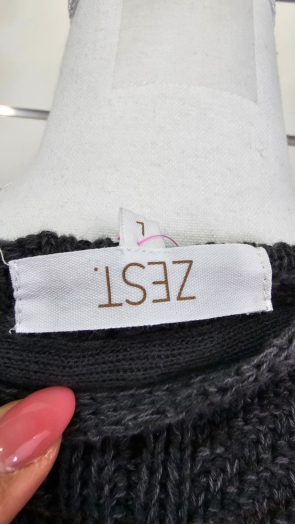 Zest Dark Grey Cotton Jersey L