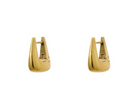 Teardrop Hoop Earrings - Gold