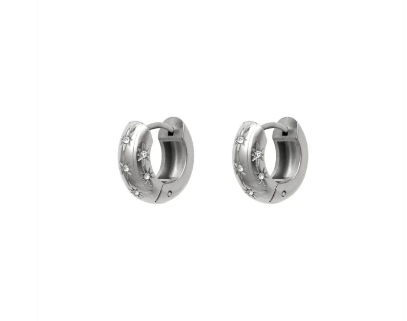 Super Nova Earrings - Silver