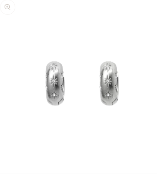 Super Nova Earrings - Silver