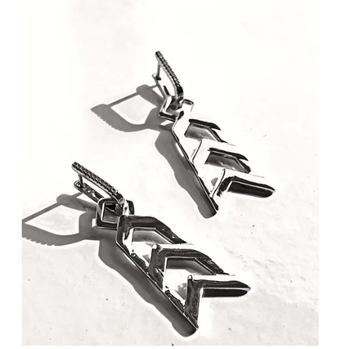 Byzantine Romance Stirling Silver Earrings