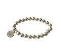 Beaded Bracelet - Luxe Silver