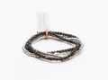 Beaded Bracelet Set - Olive & Silver