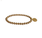 Beaded Bracelet - Luxe Gold