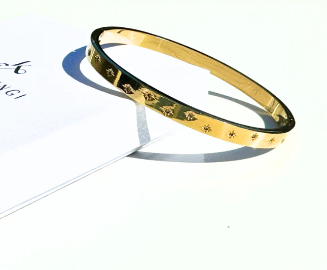Vogue Bangle - Gold