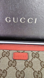 Gucci Brown And Orange Wallet image 2