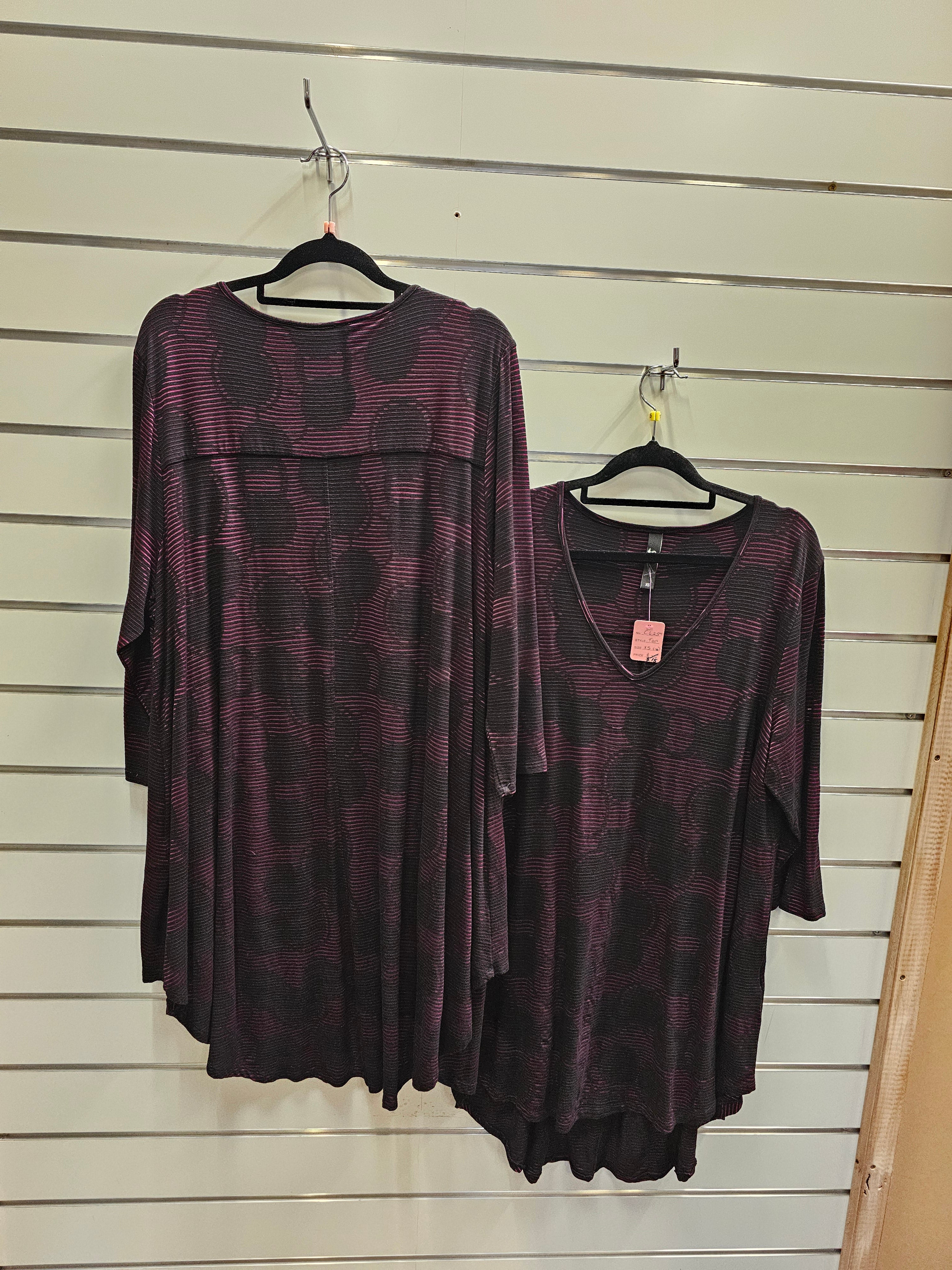 Taking Shape Pink/Black Top - XS/S image 1