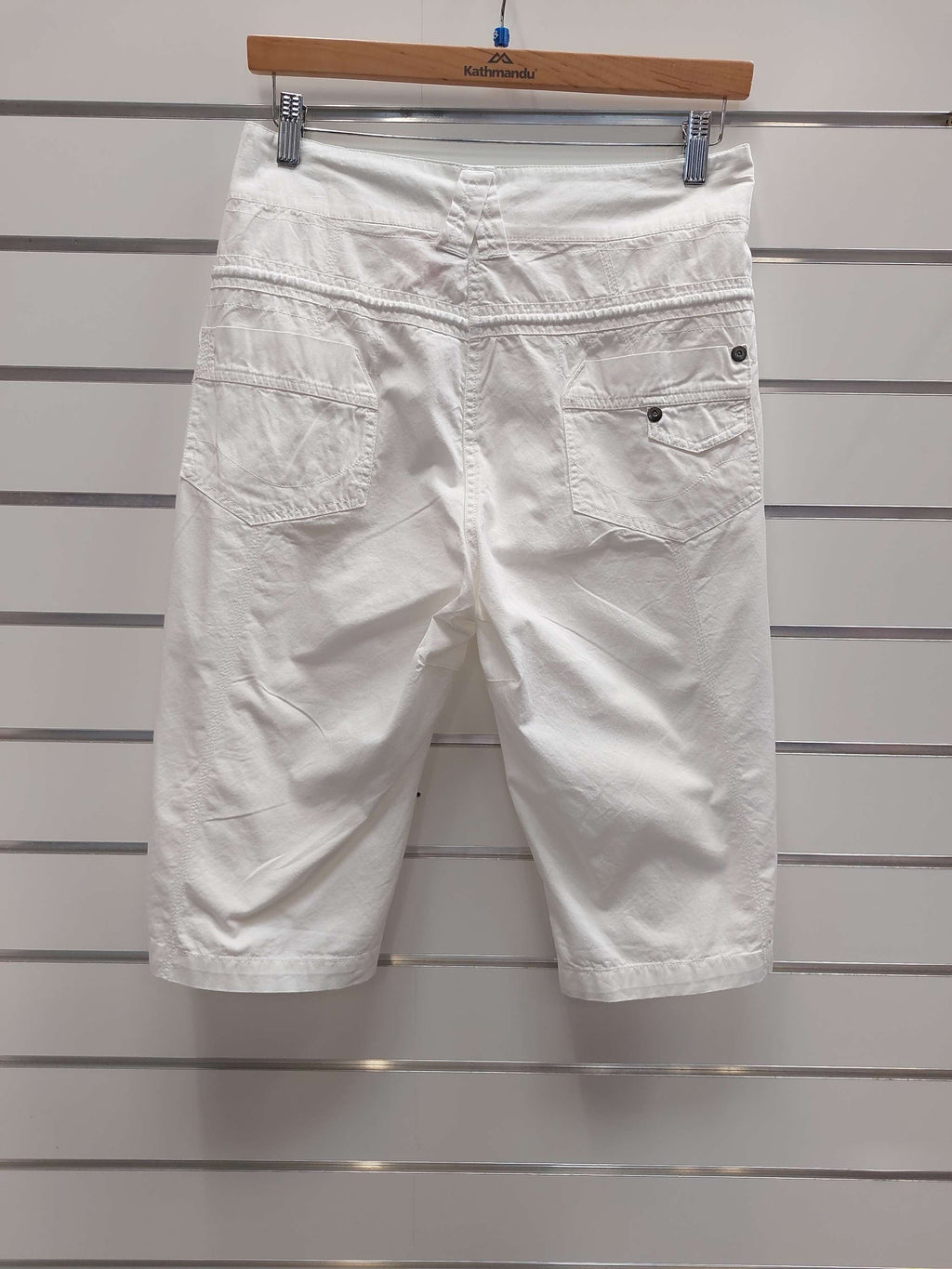 Maya 3/4 white cotton pants - 18 image 2