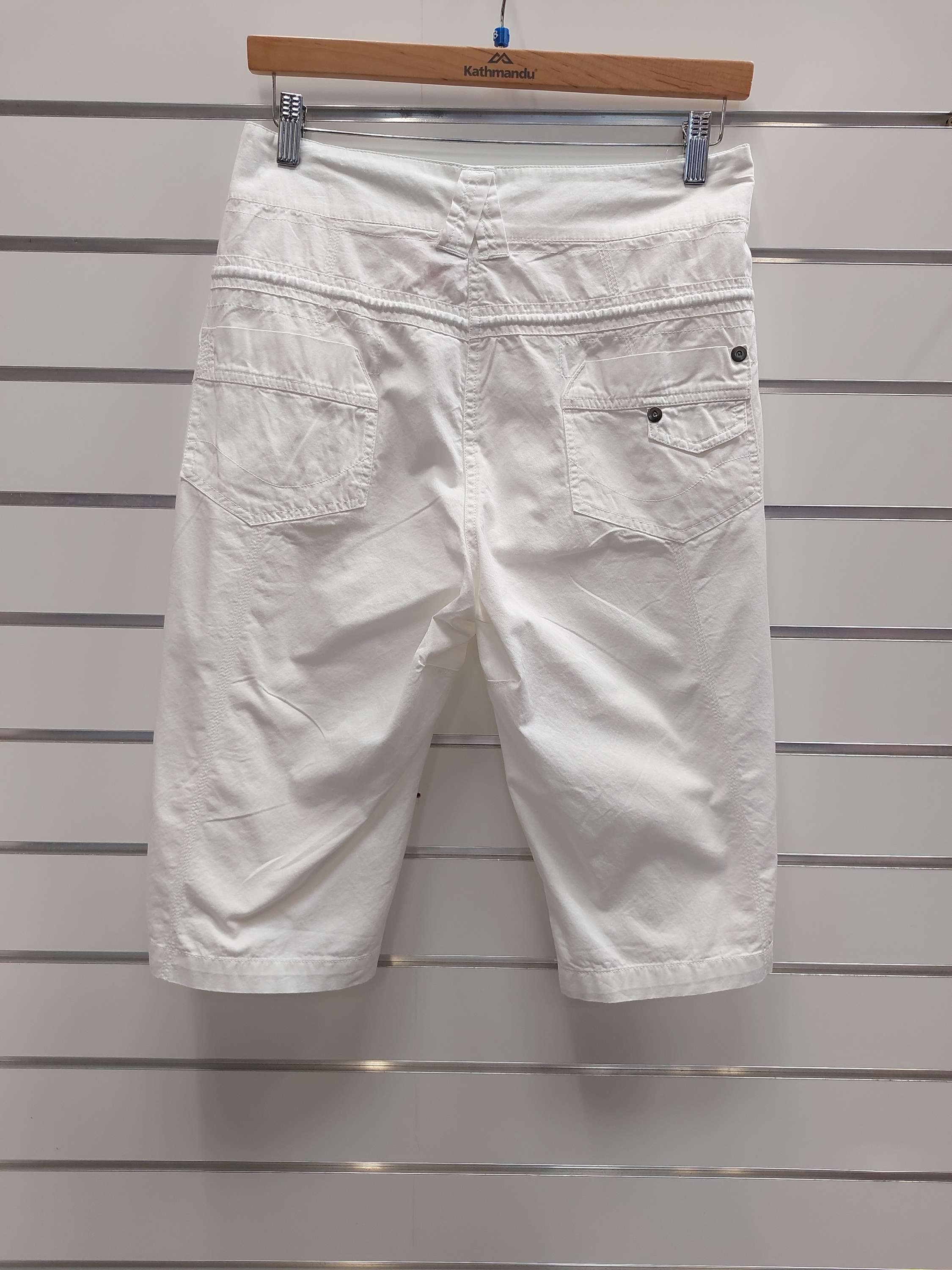 Maya 3/4 white cotton pants - 18 image 2