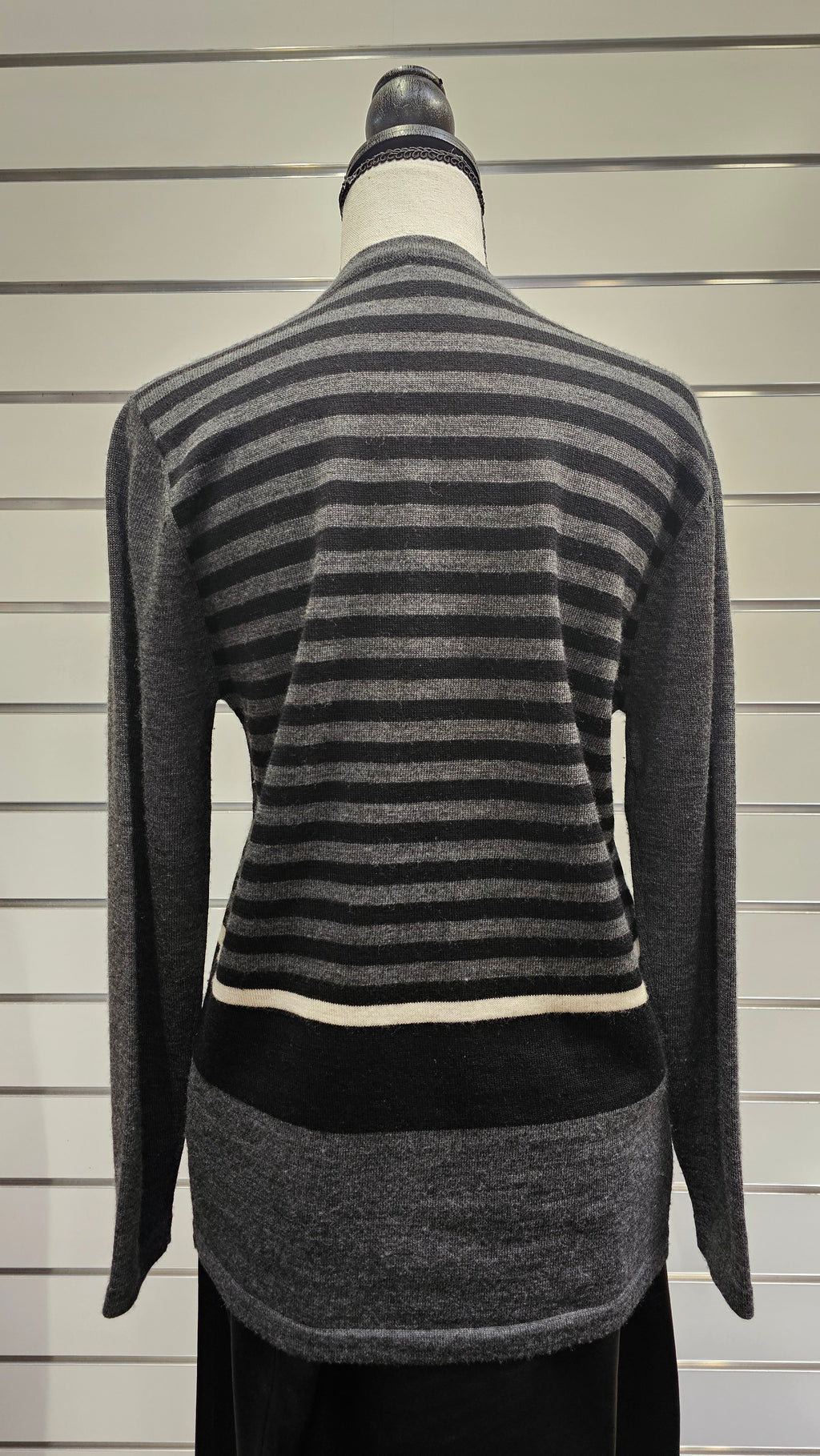 Slade Grey Cardigan Pure New Wool - 10 image 1