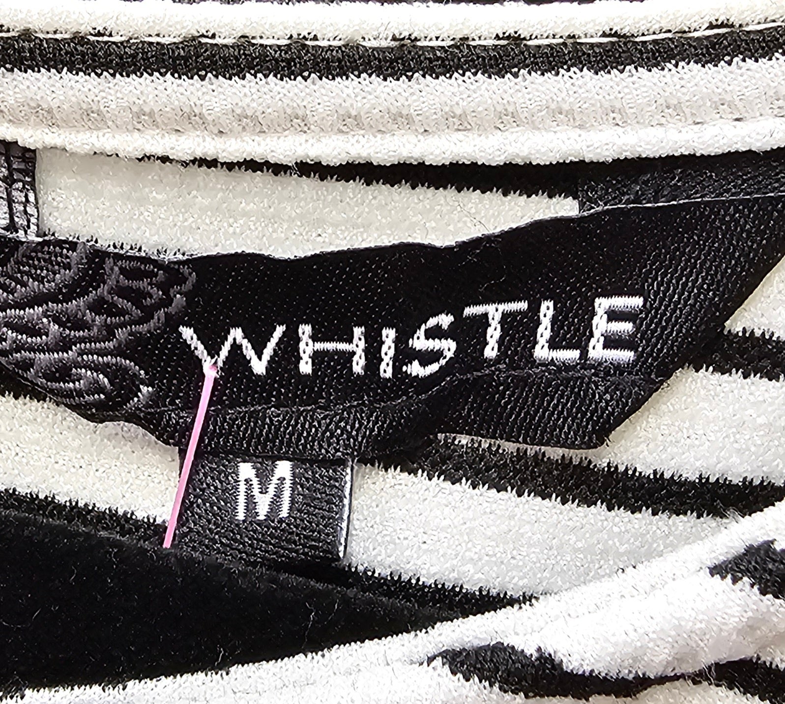 Whistle Black And White Striped Tunic - M image 4