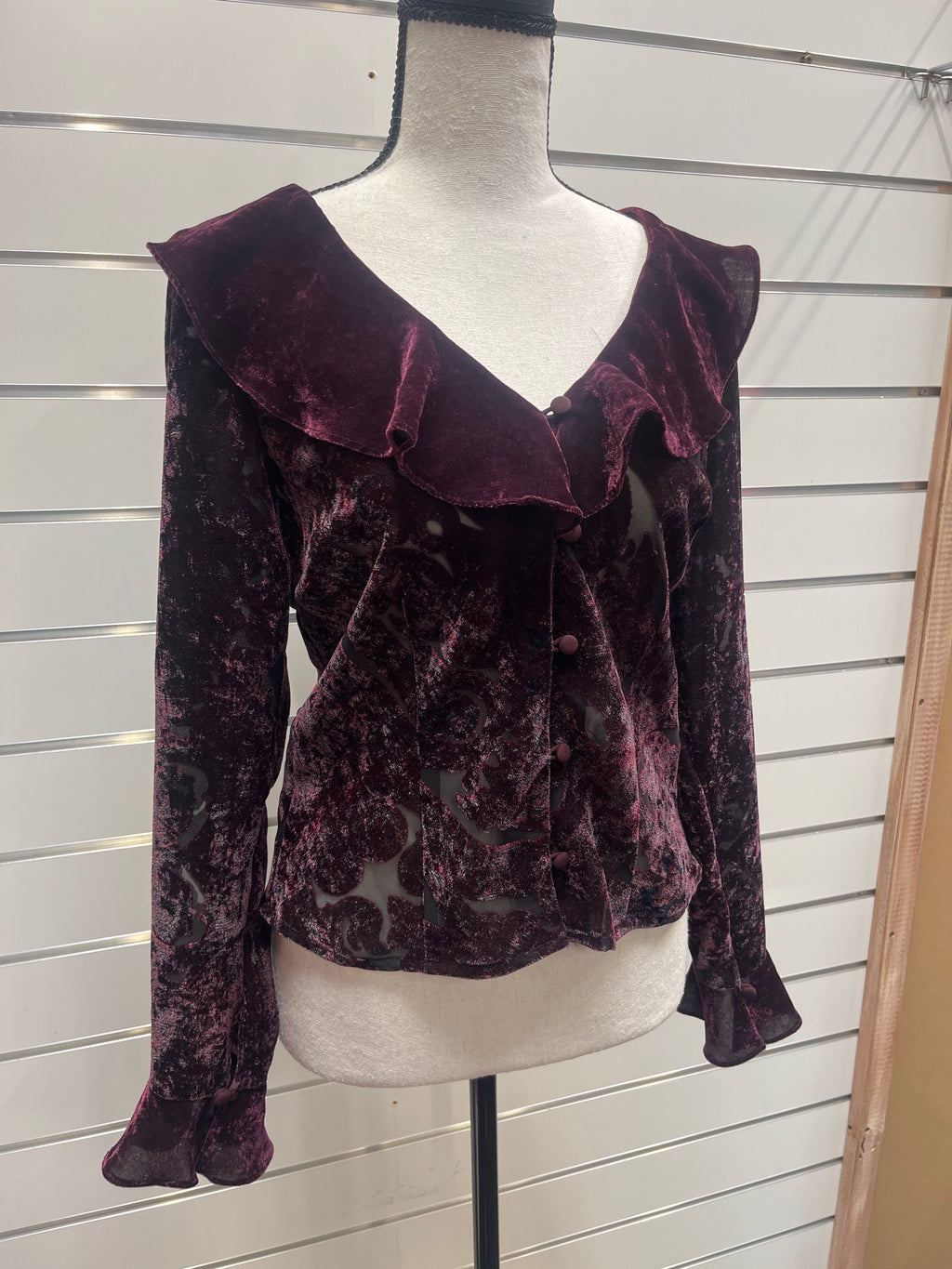 Amaranto Velvet Jacket - M image 1