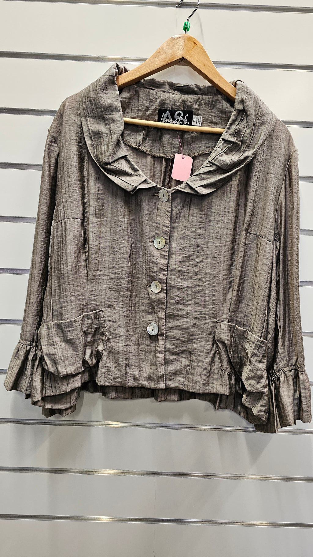 Annah Stretton Khaki Jacket - XL image 0
