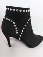 City Chic Black Suede Ankle Boots - 40 image 3