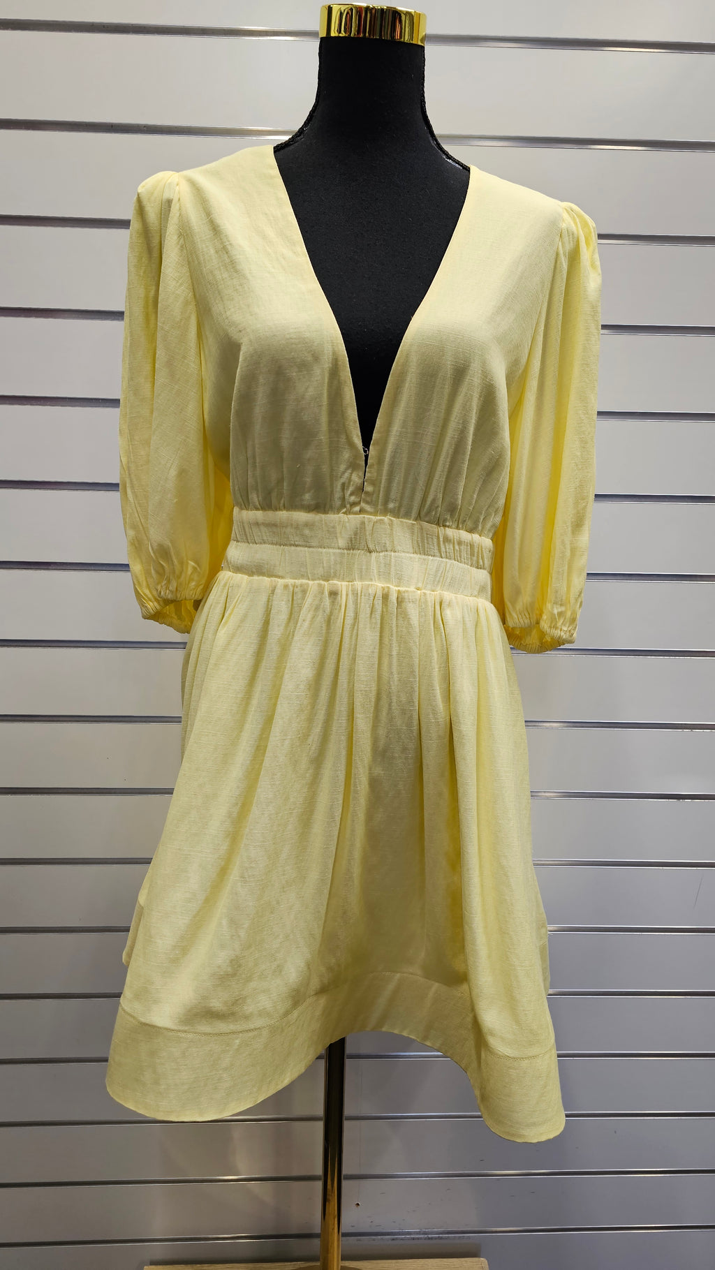 Billy J Yellow Midi Dress - 18 image 1
