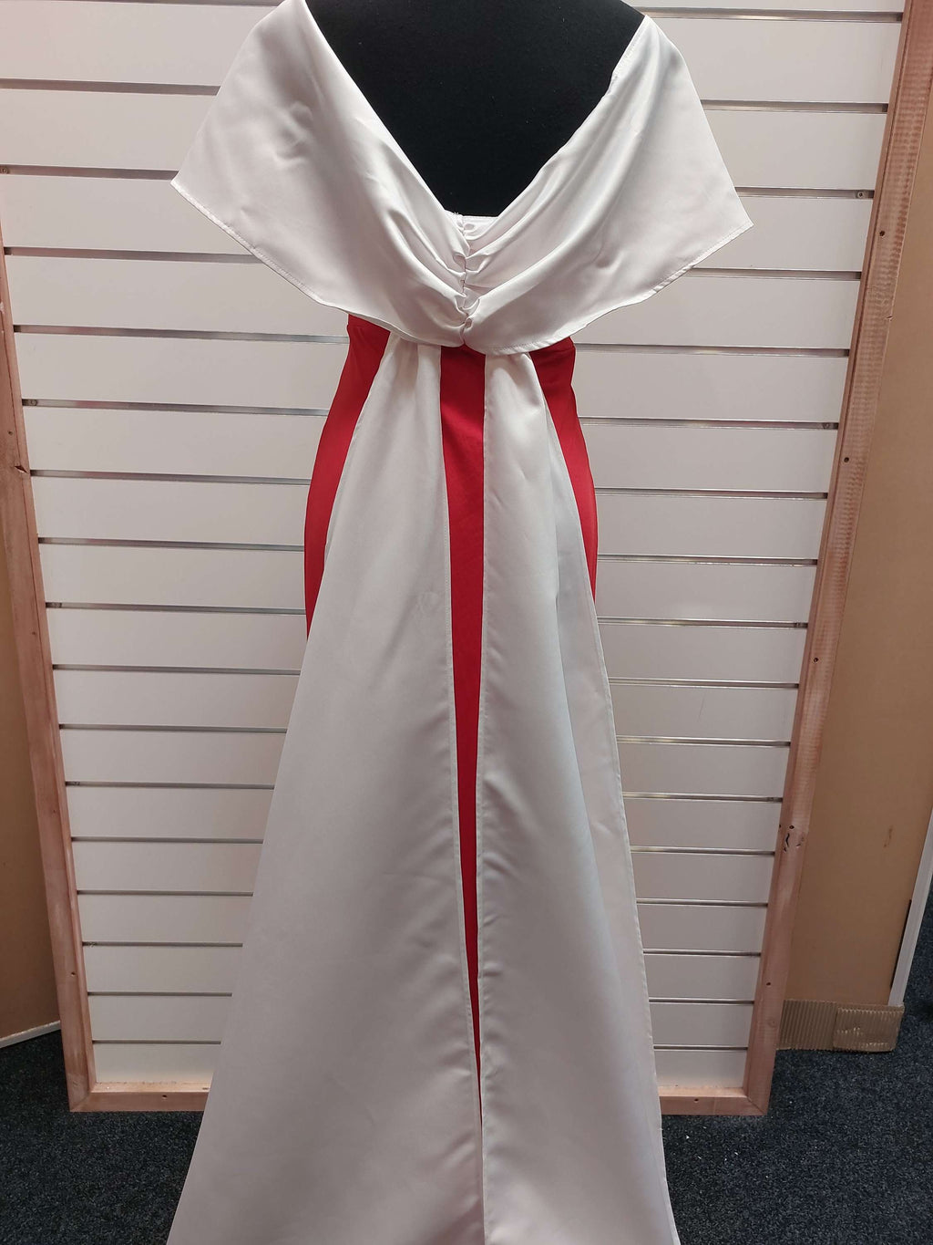 Shein Red & White Dress - L image 1